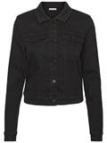 NMDEBRA L/S BLACK DENIM JACKET NOOS black