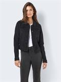 NMDEBRA L/S BLACK DENIM JACKET NOOS black