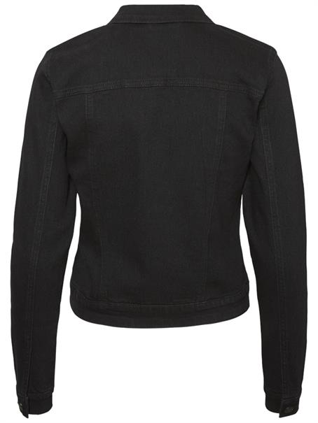 NMDEBRA L/S BLACK DENIM JACKET NOOS black