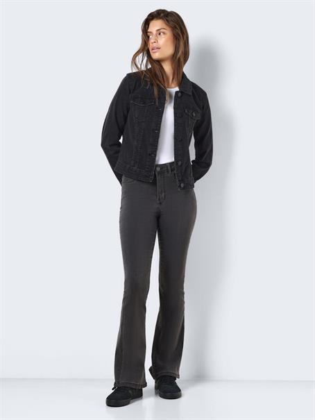 NMDEBRA L/S BLACK DENIM JACKET NOOS black