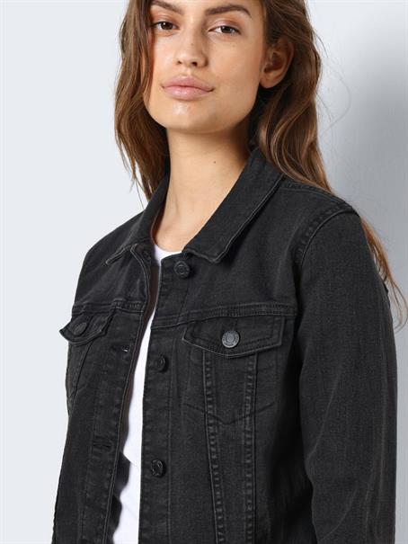 NMDEBRA L/S BLACK DENIM JACKET NOOS black