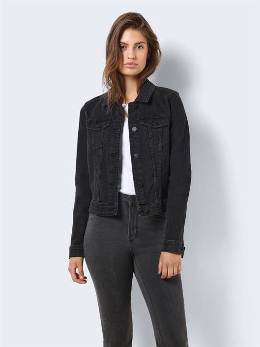 nmdebra-l-s-black-denim-jacket-noos-black