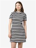 NMELINOR S/S SKATER DRESS JRS NOOS birch