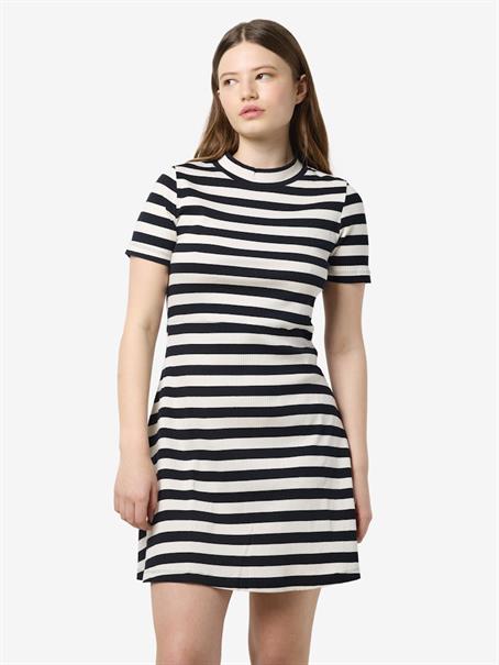 NMELINOR S/S SKATER DRESS JRS NOOS birch
