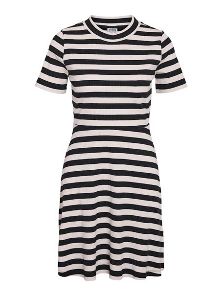 NMELINOR S/S SKATER DRESS JRS NOOS birch