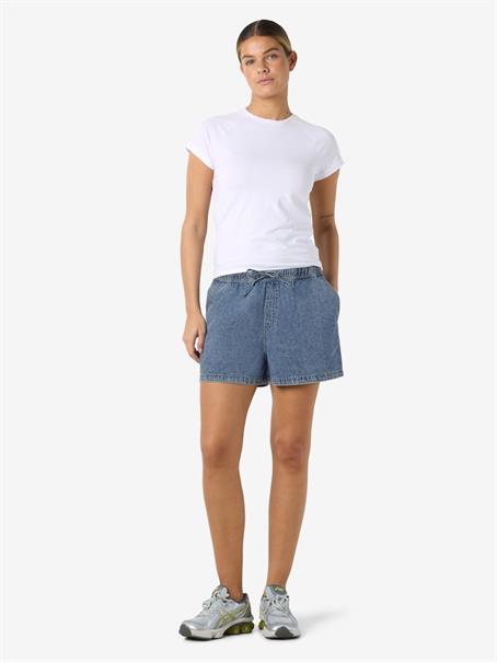NMENZA MW REG ELAS SHORTS MG004MB NOOS medium blue denim