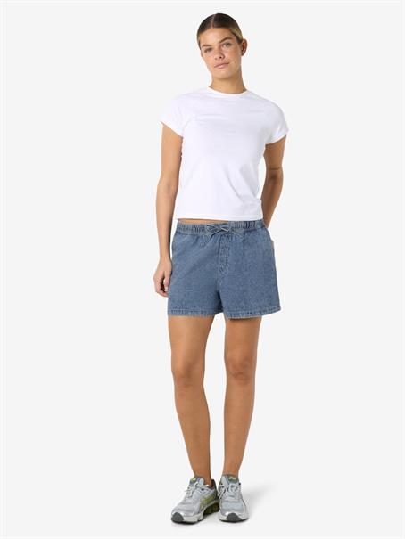 NMENZA MW REG ELAS SHORTS MG004MB NOOS medium blue denim