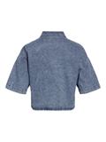 NMENZA S/S REG CROP SHIRT MG004MB NOOS medium blue denim