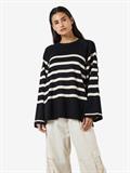 NMFIFI L/S O-NECK TUNIC KNIT FWD NOOS black
