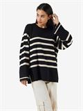 NMFIFI L/S O-NECK TUNIC KNIT FWD NOOS black