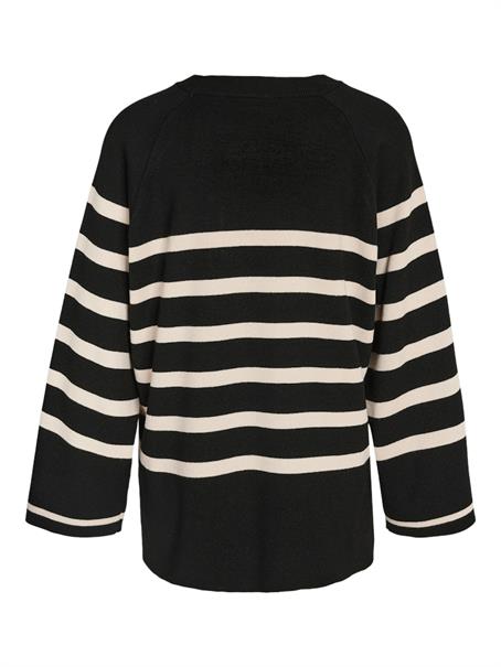 NMFIFI L/S O-NECK TUNIC KNIT FWD NOOS black