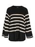 NMFIFI L/S O-NECK TUNIC KNIT FWD NOOS black