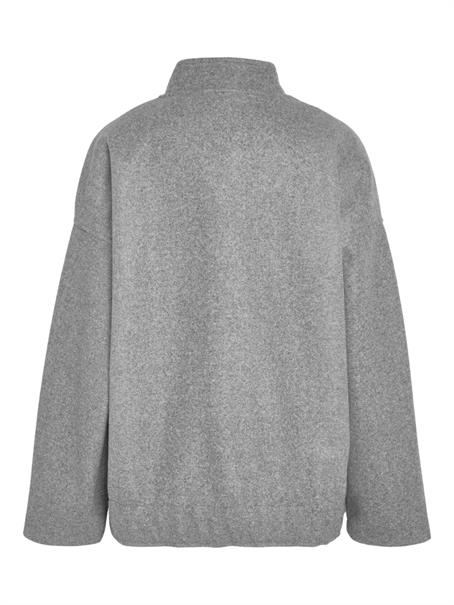 NMHALSTON L/S BOMBER JACKET NOOS light grey melange