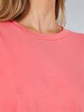 NMIDA S/S O-NECK TOP FWD NOOS sun kissed coral