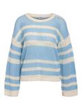 NMJOLA L/S O-NECK KNIT DD sky blue