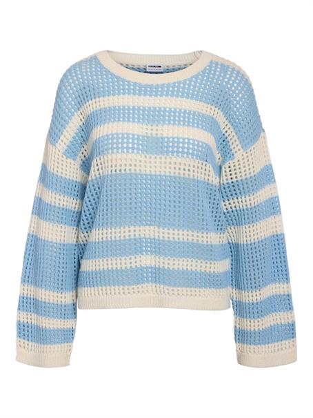 NMJOLA L/S O-NECK KNIT DD sky blue
