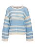 NMJOLA L/S O-NECK KNIT DD sky blue