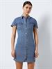 NMJOY S/S DRESS MB S* medium blue denim