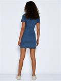 NMJOY S/S DRESS MB S* medium blue denim