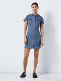 NMJOY S/S DRESS MB S* medium blue denim