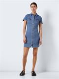 NMJOY S/S DRESS MB S* medium blue denim