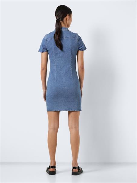 NMJOY S/S DRESS MB S* medium blue denim