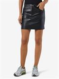 NMKATE NW PU SKIRT NOOS black