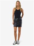 NMKATE NW PU SKIRT NOOS black