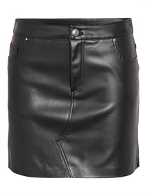 NMKATE NW PU SKIRT NOOS black