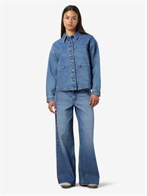 NMKETTIE L/S REG DNM JCKET VI557MB NOOS medium blue denim