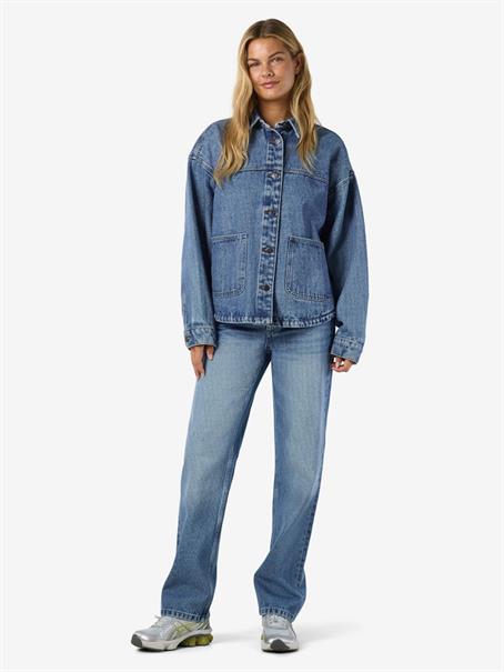 NMKETTIE L/S REG DNM JCKET VI557MB NOOS medium blue denim