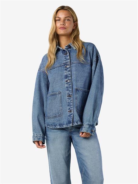 NMKETTIE L/S REG DNM JCKET VI557MB NOOS medium blue denim