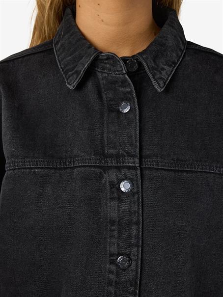 NMKETTIE L/S REG DNM JCKET VI559BL NOOS black denim