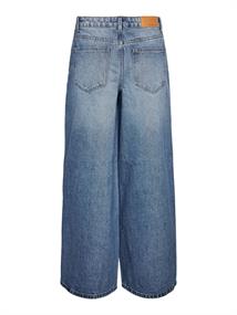 NMKETTIE MW WIDE JEANS VI557MB NOOS medium blue denim