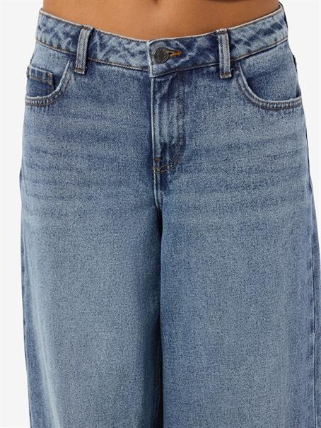 NMKETTIE MW WIDE JEANS VI557MB NOOS medium blue denim