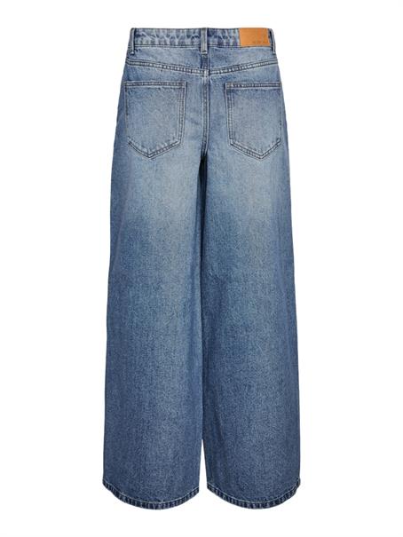 NMKETTIE MW WIDE JEANS VI557MB NOOS medium blue denim