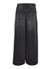 NMKETTIE MW WIDE JEANS VI559BL NOOS black denim