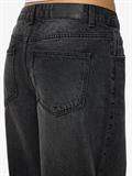 NMKETTIE MW WIDE JEANS VI559BL NOOS black denim