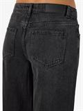 NMKETTIE MW WIDE JEANS VI559BL NOOS black denim