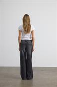 NMKETTIE MW WIDE JEANS VI559BL NOOS black denim