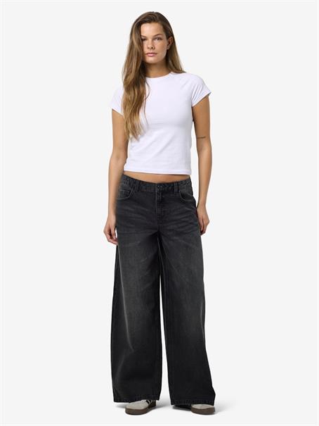 NMKETTIE NW WIDE LEG JEANS VI559BL NOOS black denim