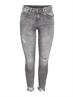 NMKIMMY NW DESTROY ANK SKNY AZ368MG NOOS medium grey denim