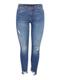 NMKIMMY NW DESTROY ANK SKNY AZ369DB NOOS dark blue denim