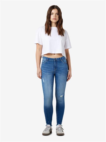 NMKIMMY NW DESTROY ANK SKNY AZ369DB NOOS dark blue denim