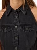 NMLARDIE SH SLM DENIM DRESS VI588BL NOOS black denim