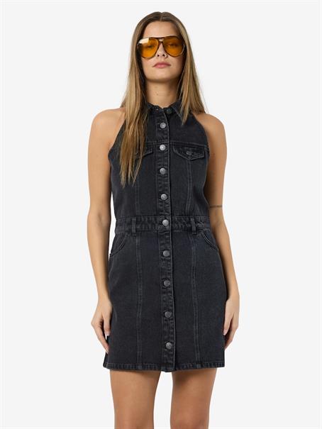 NMLARDIE SH SLM DENIM DRESS VI588BL NOOS black denim