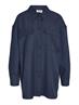 NMLAYTON FLANNY L/S SHACKET WVN navy blazer