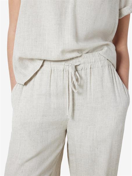 NMLEILANI NW LOOSE PANTS WVN NOOS natural