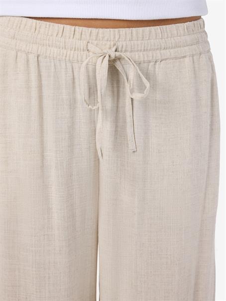 NMLEILANI NW LOOSE PANTS WVN NOOS natural