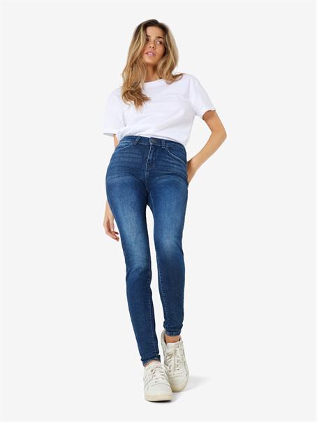 NMLUCY NW SKINNY JEANS AZ115DB NOOS dark blue denim